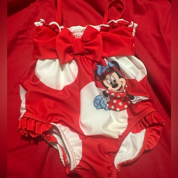Bathing suit lot 4th of July and Minnie Mouse - Picture 2 of 3